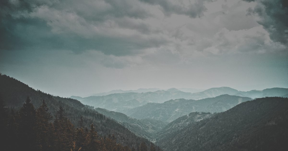 What does haze mean on the weather forecast?